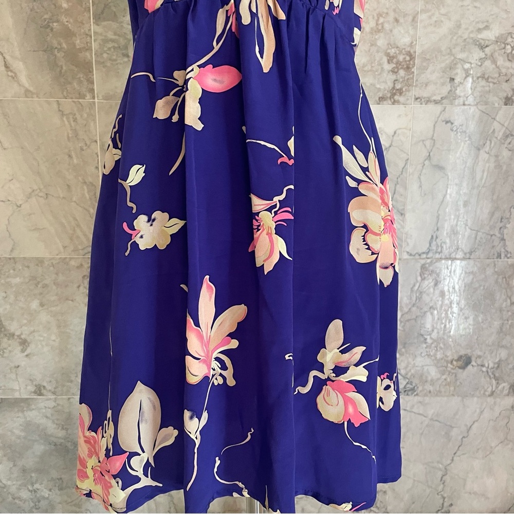 YumI Kim Floral Print Goddess Silk Dress - Picture 3 of 7